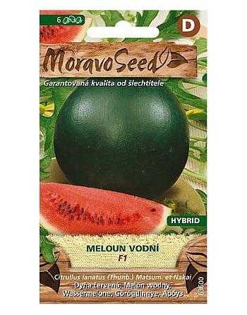 Meloun vodní F1 - hybrid, červený 63600, 7 semen